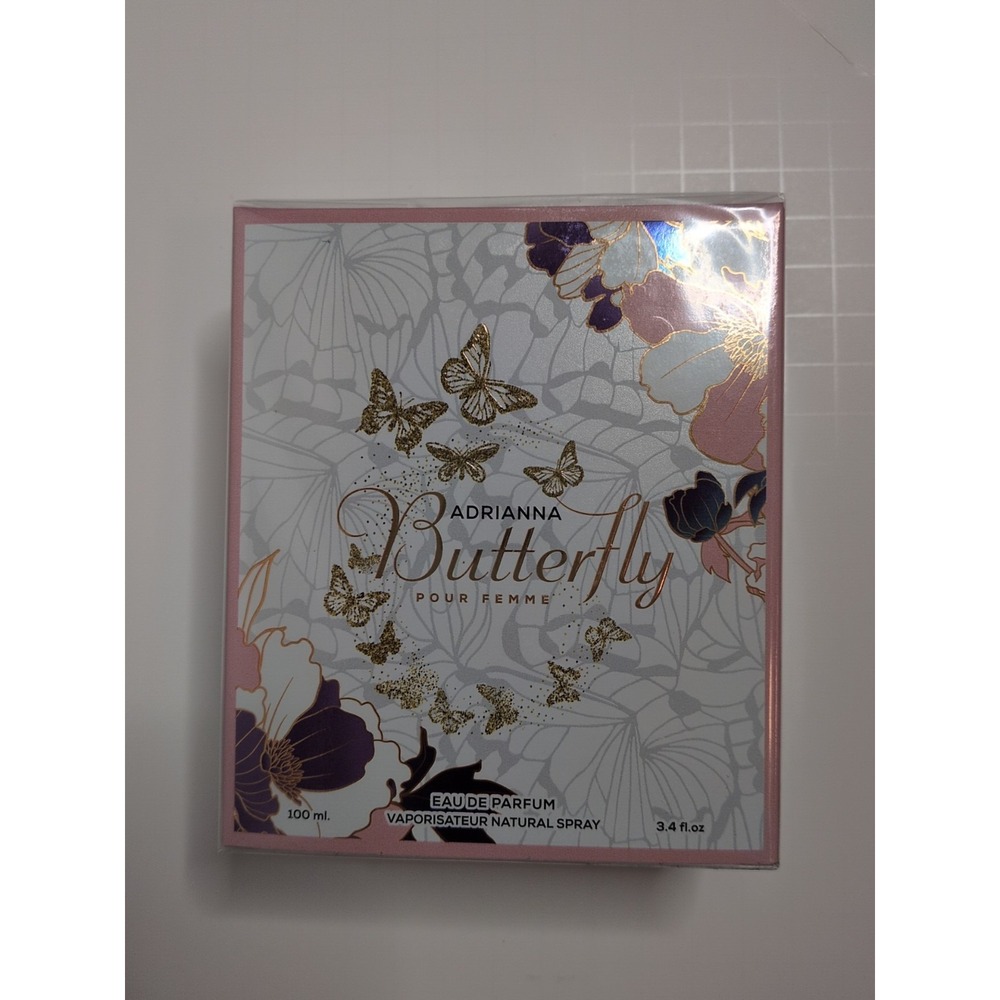 ADRIANNA Butterfly POUR FEMME‎ EAU DE PARFUM NATURAL SPRAY 3.4 fl. oz New
